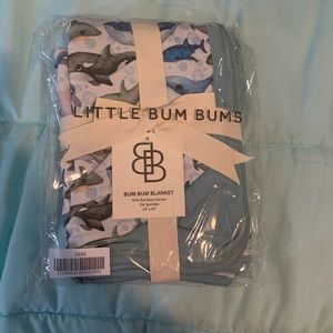Little bum bums whalecome to the party blanket